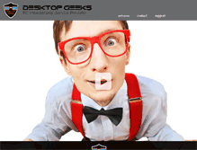 Tablet Screenshot of desktopgeeks.com